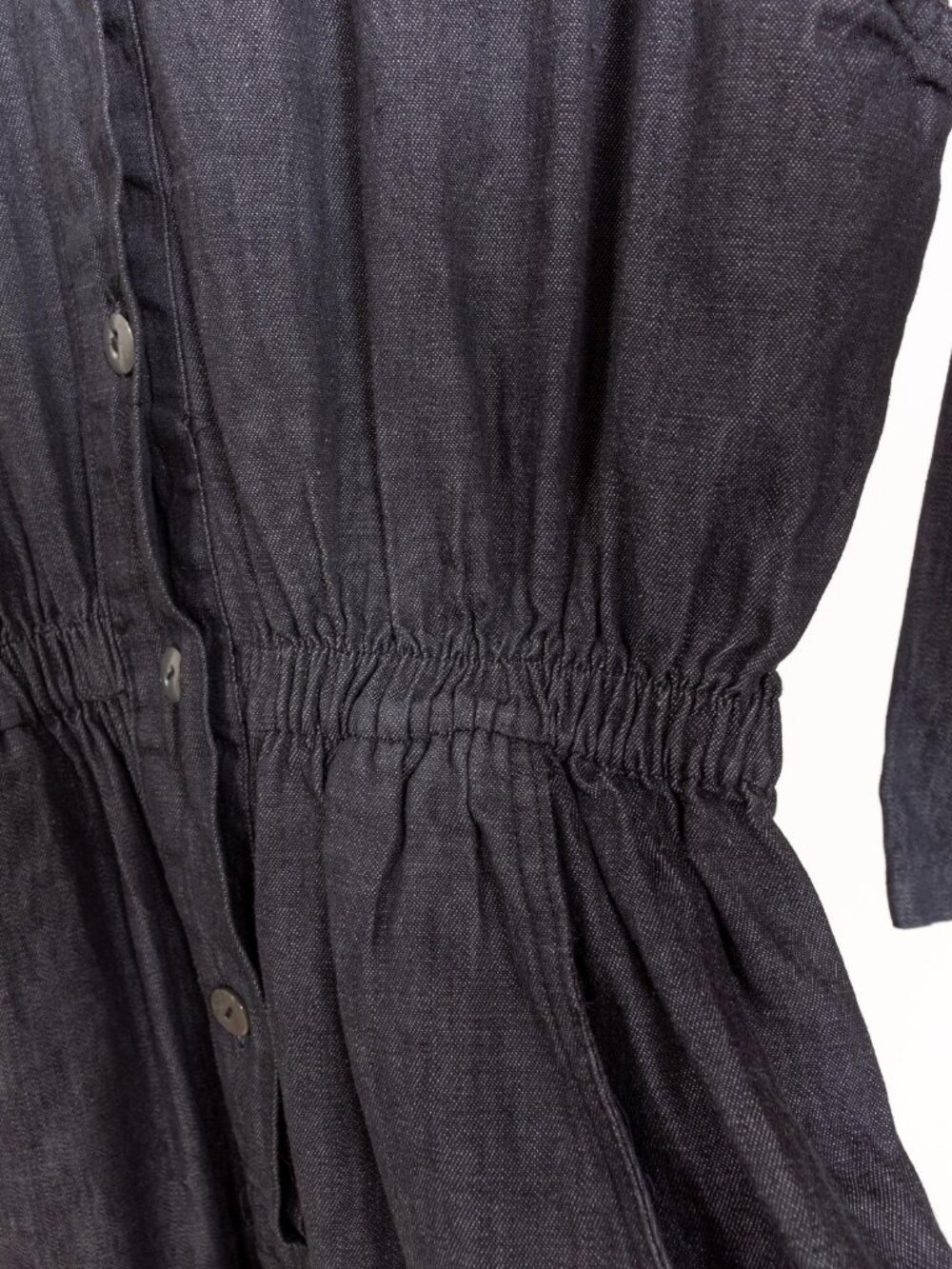 DENIM PANTSUIT JUMPSUIT Vintage Jean Romper / Medium Large - Picture 8 of 11